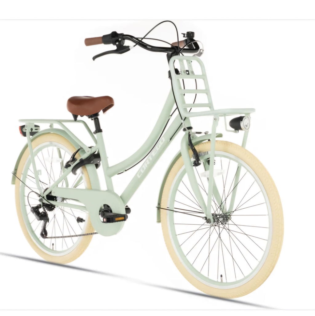 Transporter Meisjesfiets 24 inch - 7 Versnellingen - Groen