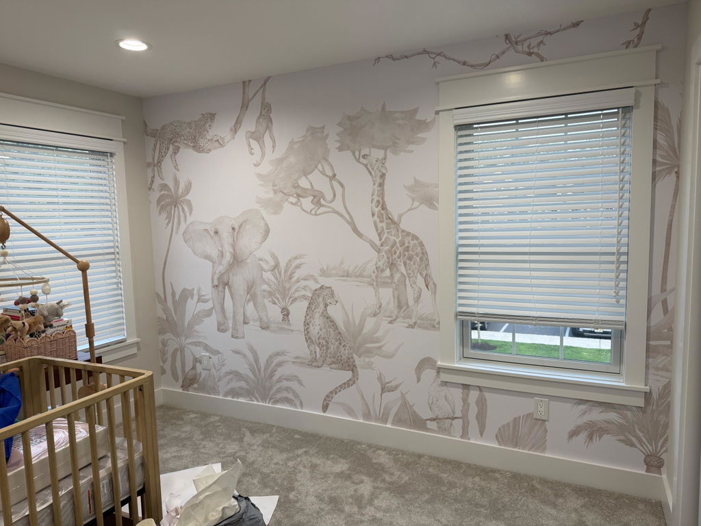 Neutral Safari Wall Mural CCM177