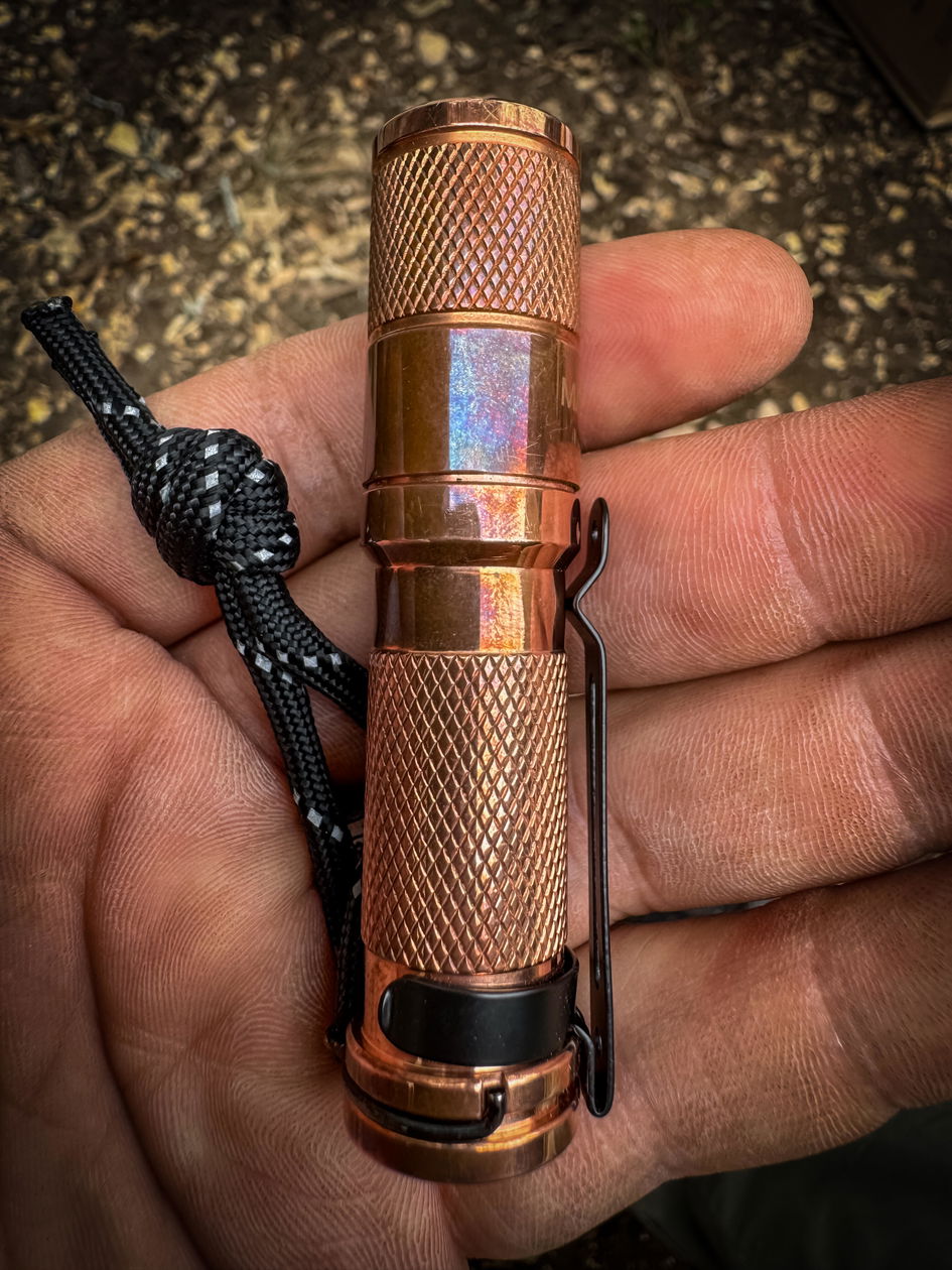 AA Copper Flashlight by Maratac® - Gen 6 – CountyComm