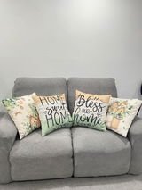 Stripe Jacquard Recliners Slipcovers For 1/2/3 Seats Recliner Loveseat Covers with Console