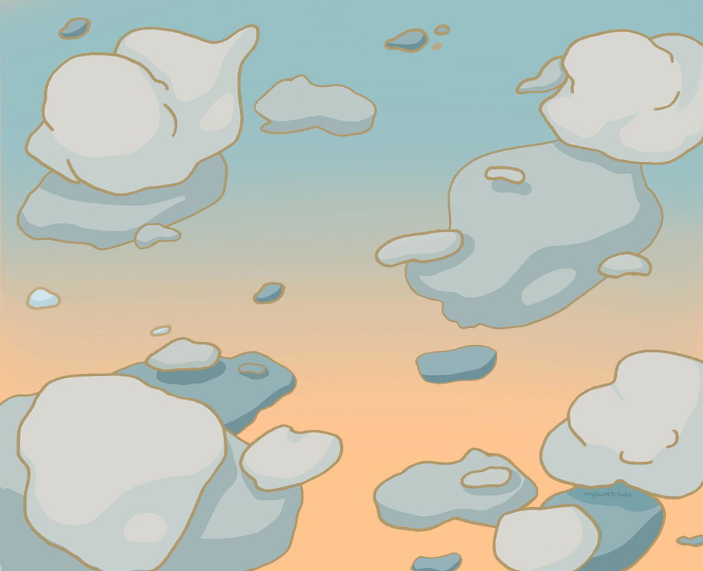 MySweetChubs Dreamy Skies (Part 1) Digital Wallpaper