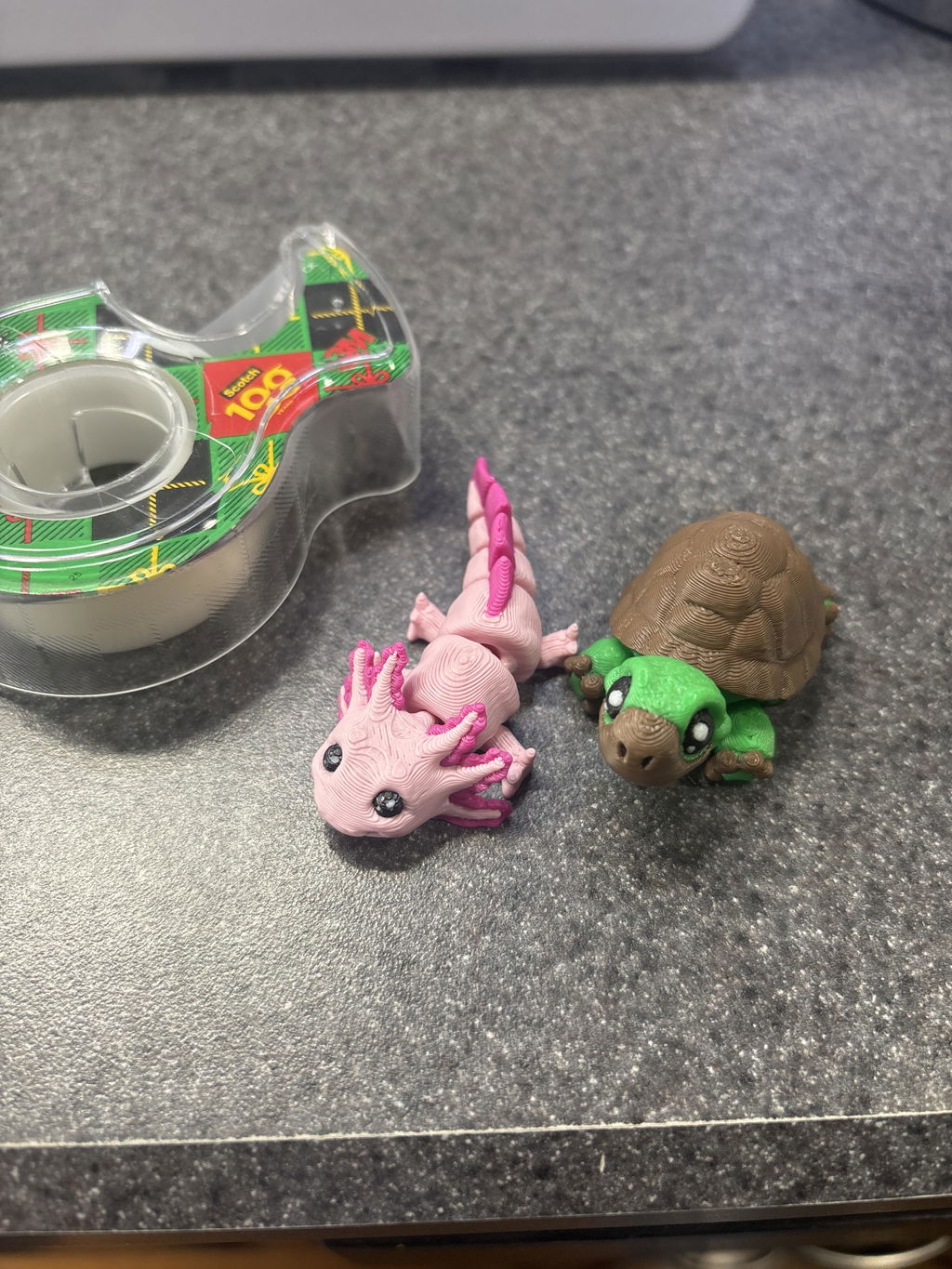 3D Printed Mini Fidget Creatures [Crafts3D]