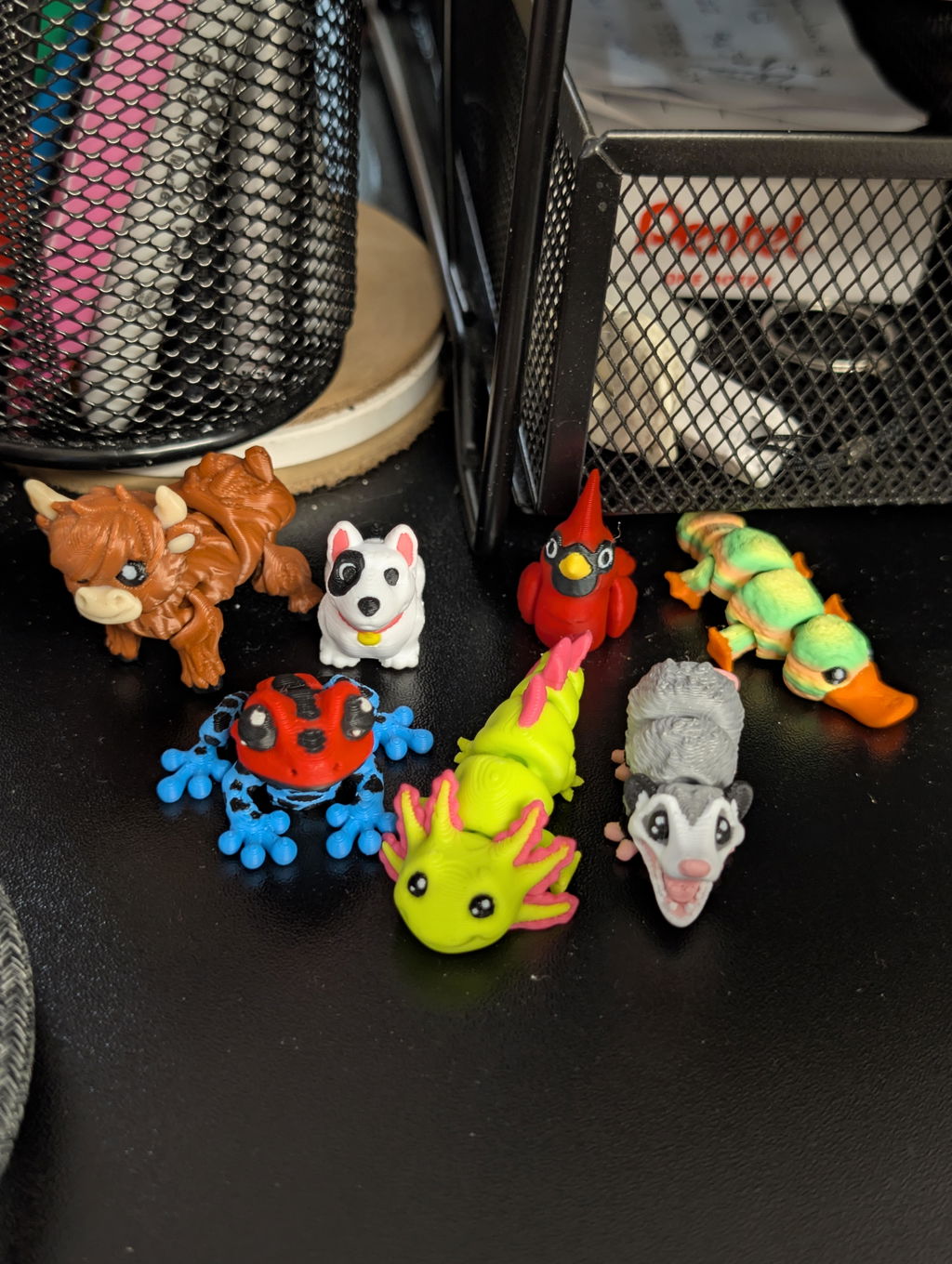 3D Printed Mini Fidget Creatures [Crafts3D]