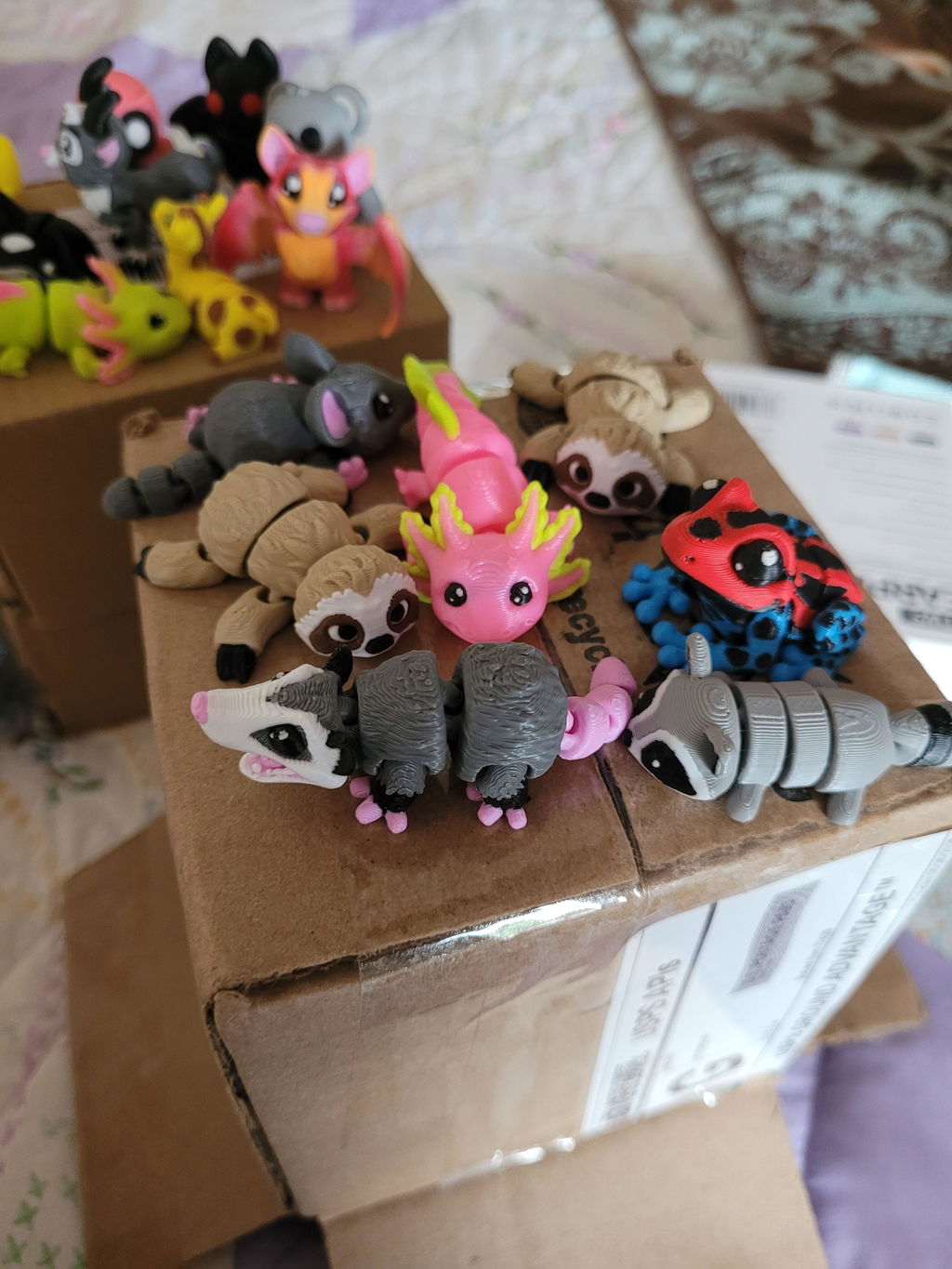 3D Printed Mini Fidget Creatures [Crafts3D]