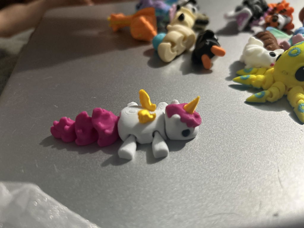 3D Printed Mini Fidget Creatures [Crafts3D]