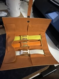 Leather Watch Band Storage Bag