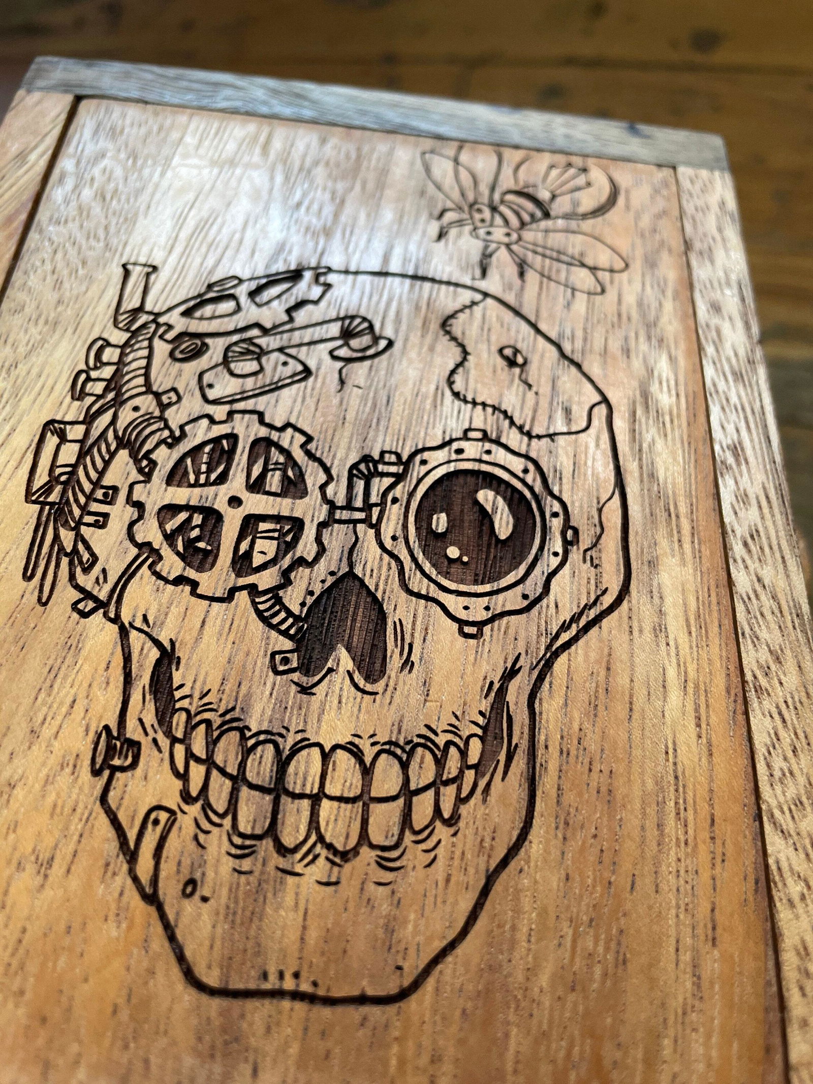 Overtime OT Puzzle Box | Skull Model | Escape Room Box - Creative