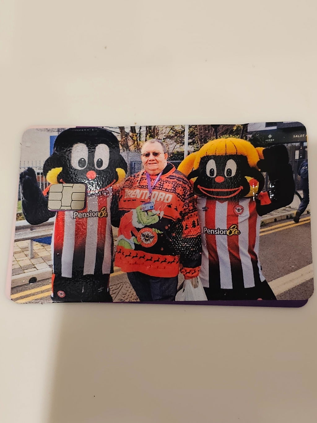 Custom Full Card Cover - Small Chip