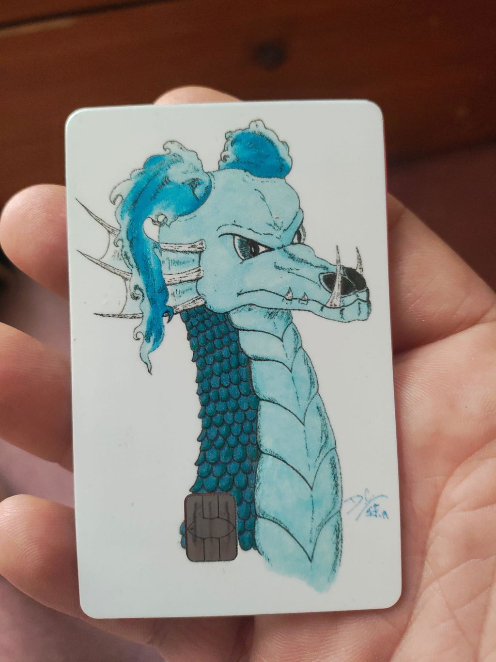 Custom Full Card Cover - Small Chip