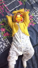 Baby Full length Romper and Head-band (Believe in Magic)