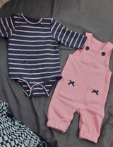 Baby Romper Set (Pink)
