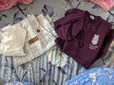 Baby Romper Set (Plaid)