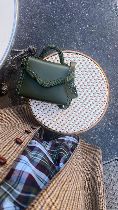 Bolso Satchel Sofia S Verde