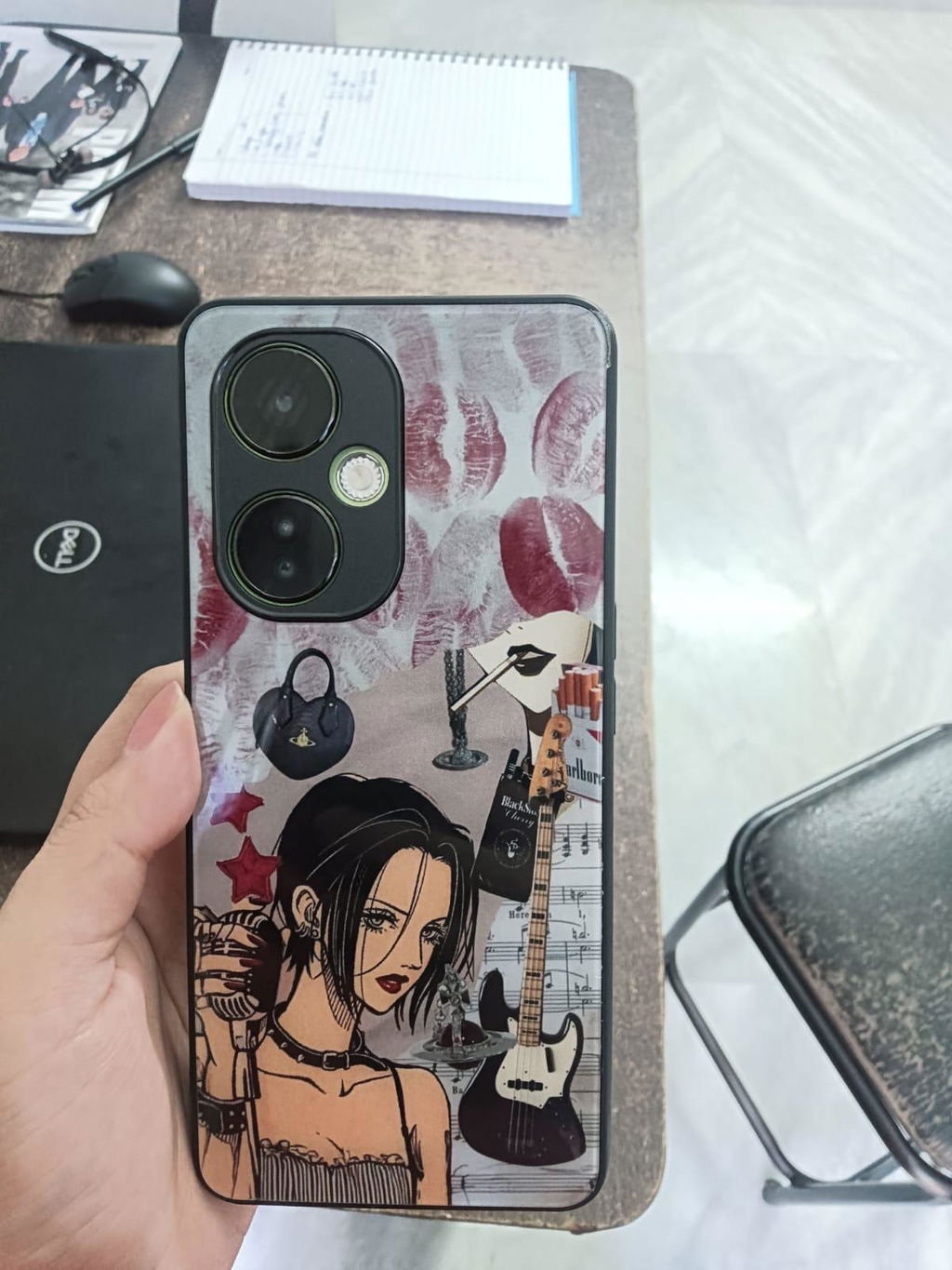 Rock n Roll Pop Culture Glass Phone Case Cover