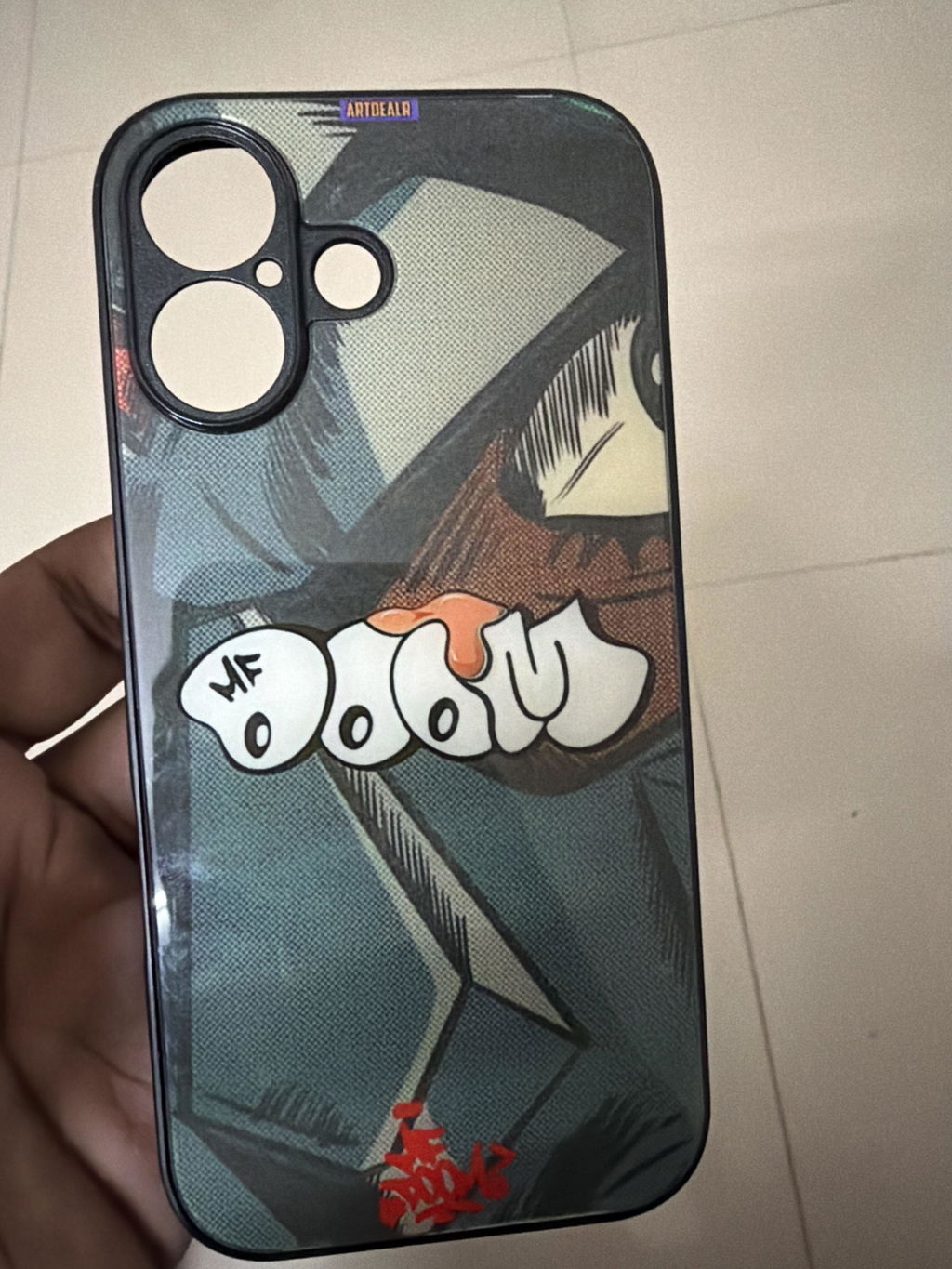 MF Doom Spotify Glass Phone Case Cover