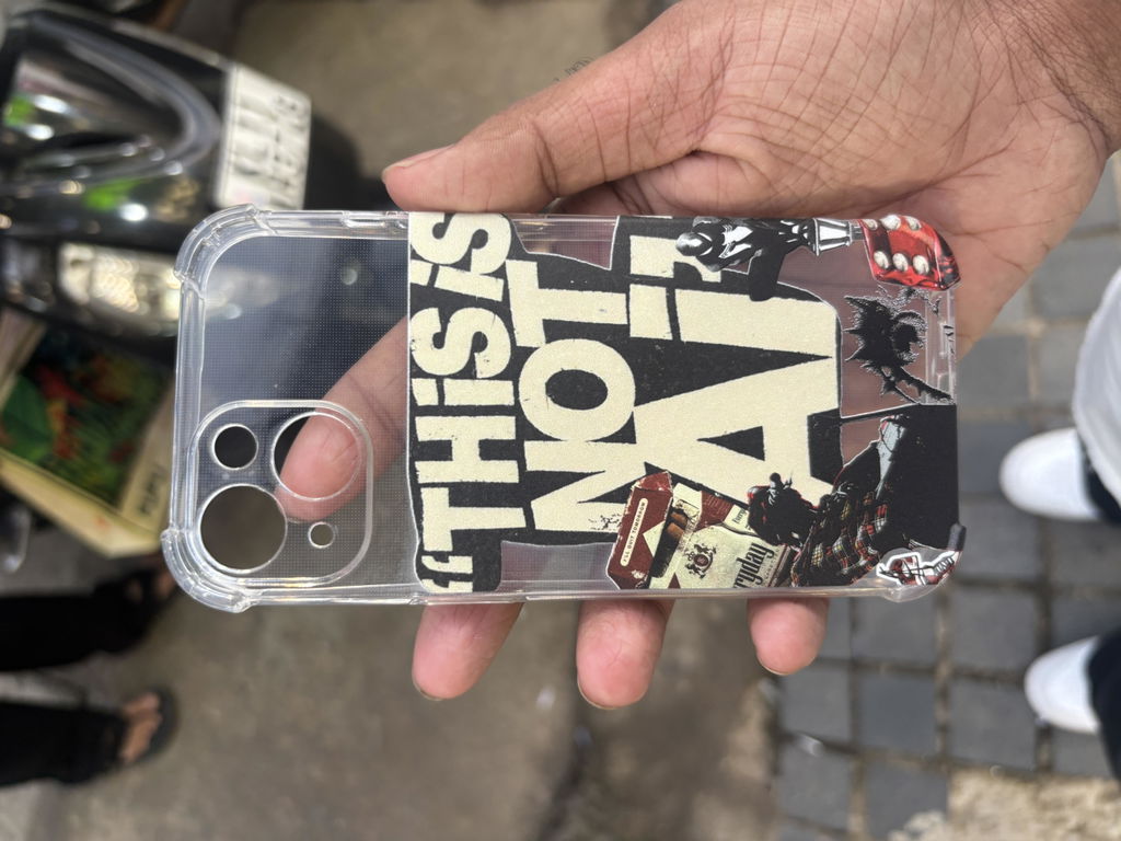 No AI Club Silicone Clear Case