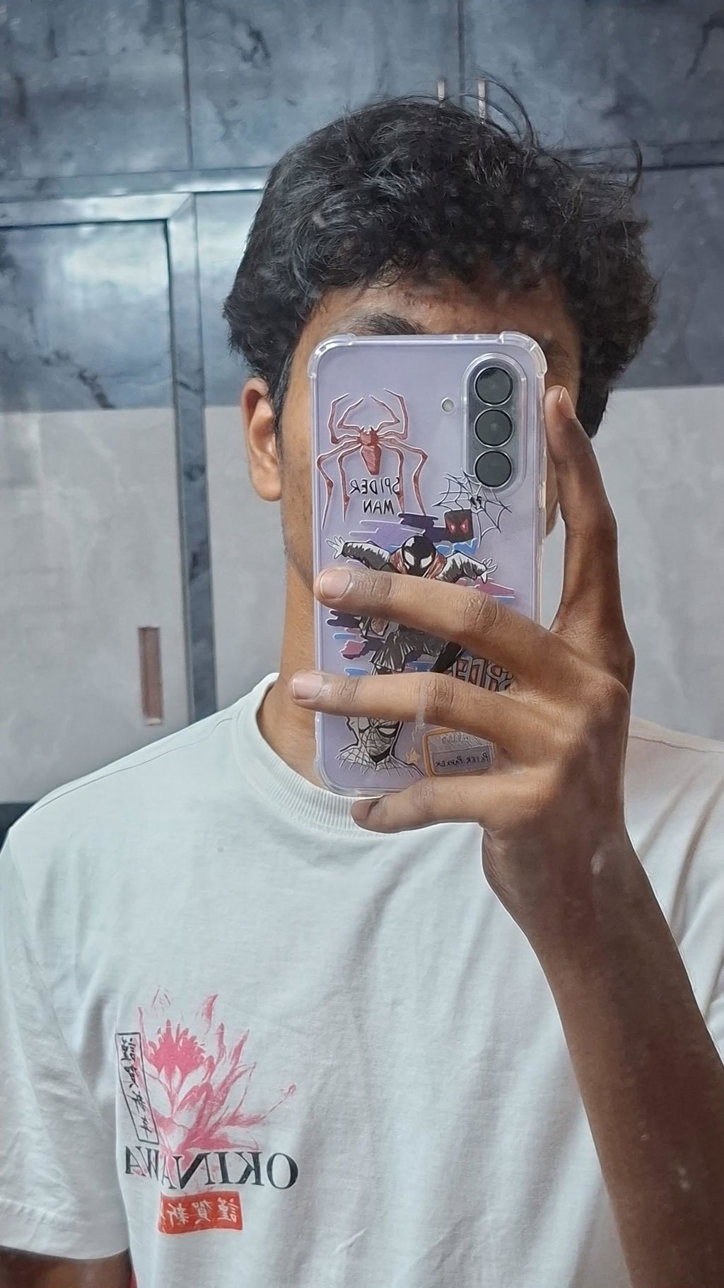 Spider-Man Silicone Clear Case