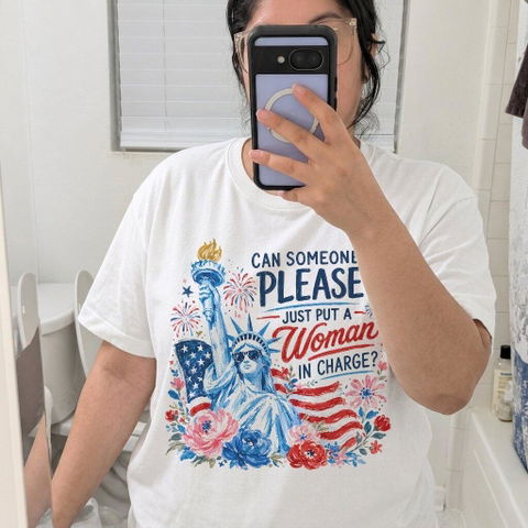 Feminist 4th of July 50th Anniversary Shirt America 250th Liberal Patriotic Shirt