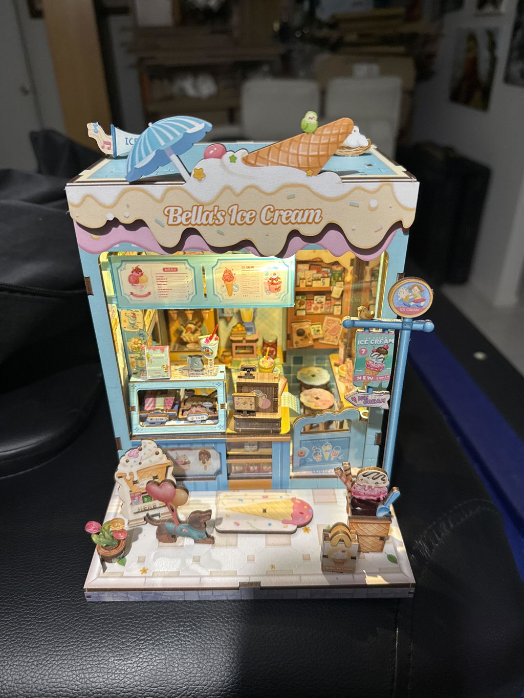 CUTEBEE DIY Miniature House | Bella's Ice Cream