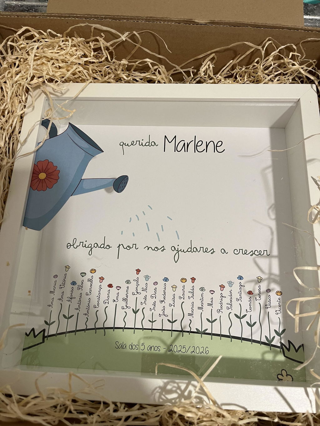 Quadro Jardim de flores | Um Presente Único da Turma