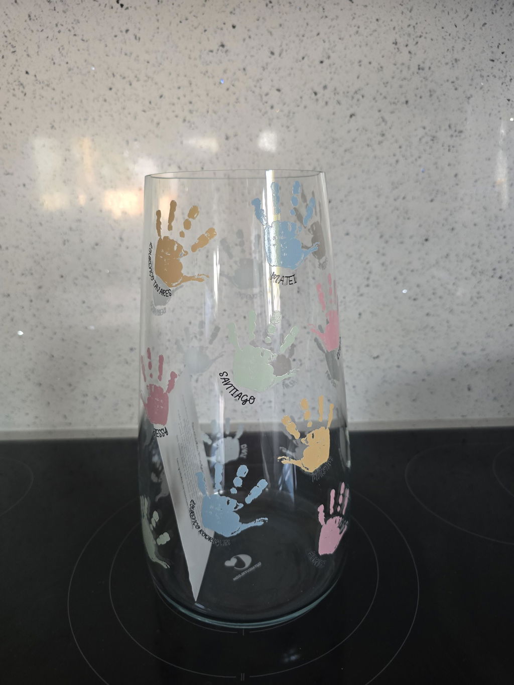 Jarra das memórias Personalizada com Mãozinhas | Presente Fim de Escola | Edição Turma
