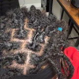 Fusion Locs 100％ Human Hair Loc Extensions, Air Locs Lighter and Softer, 0.6cm Thickness