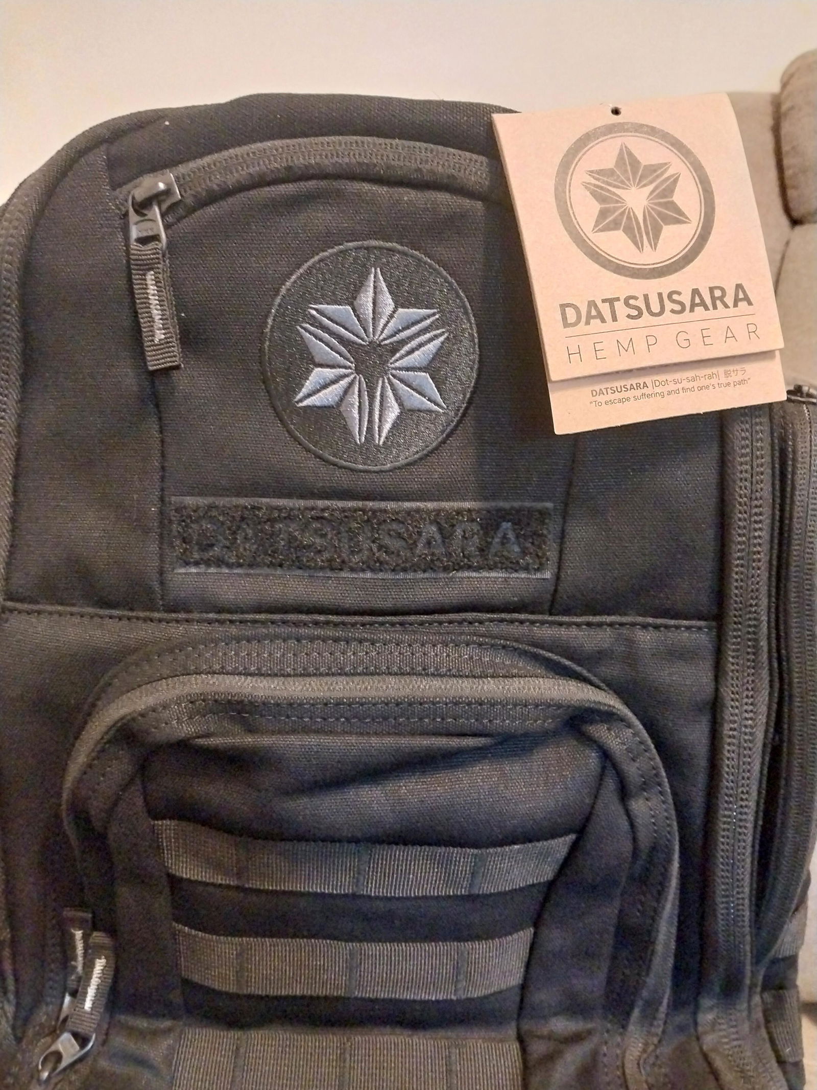 Hemp Gym Backpack | Datsusara Battlepack 28L – DATSUSARA LLC