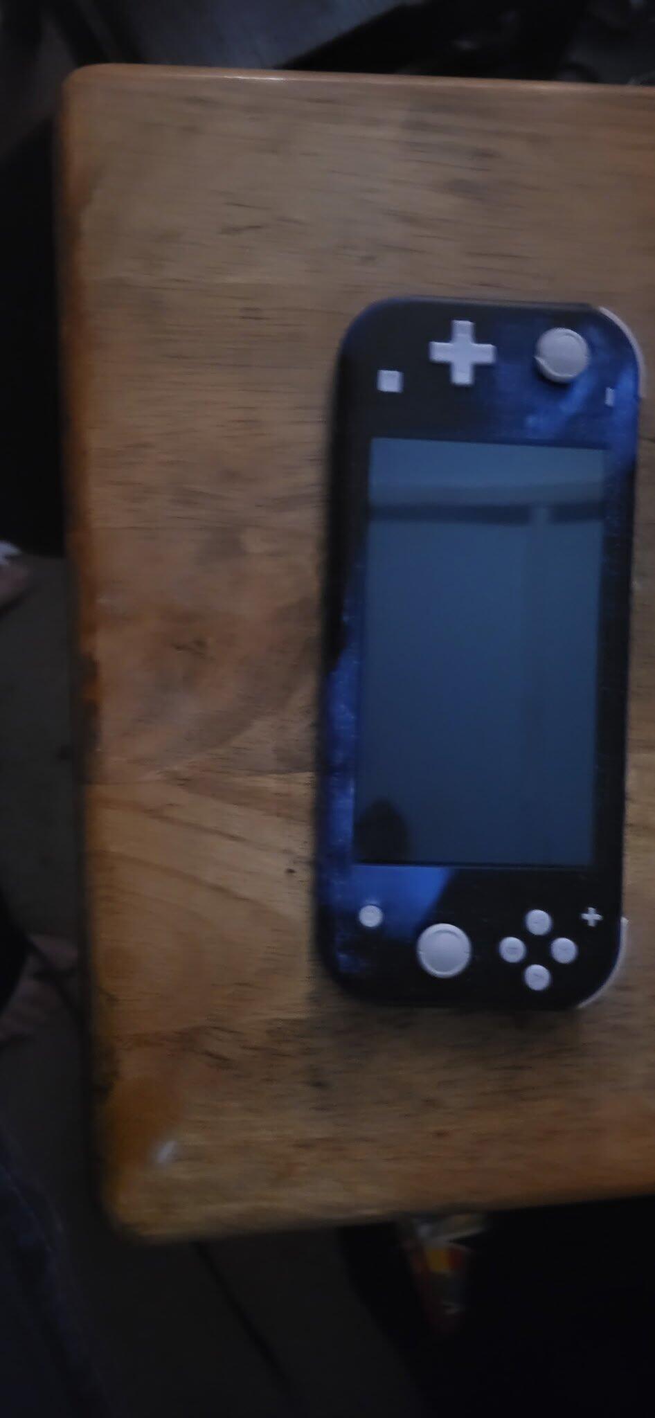 Nintendo Switch Lite ブラック Solid State Black - Nintendo Switch Lite Skin
