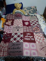 Mystic Falls Love Blanket