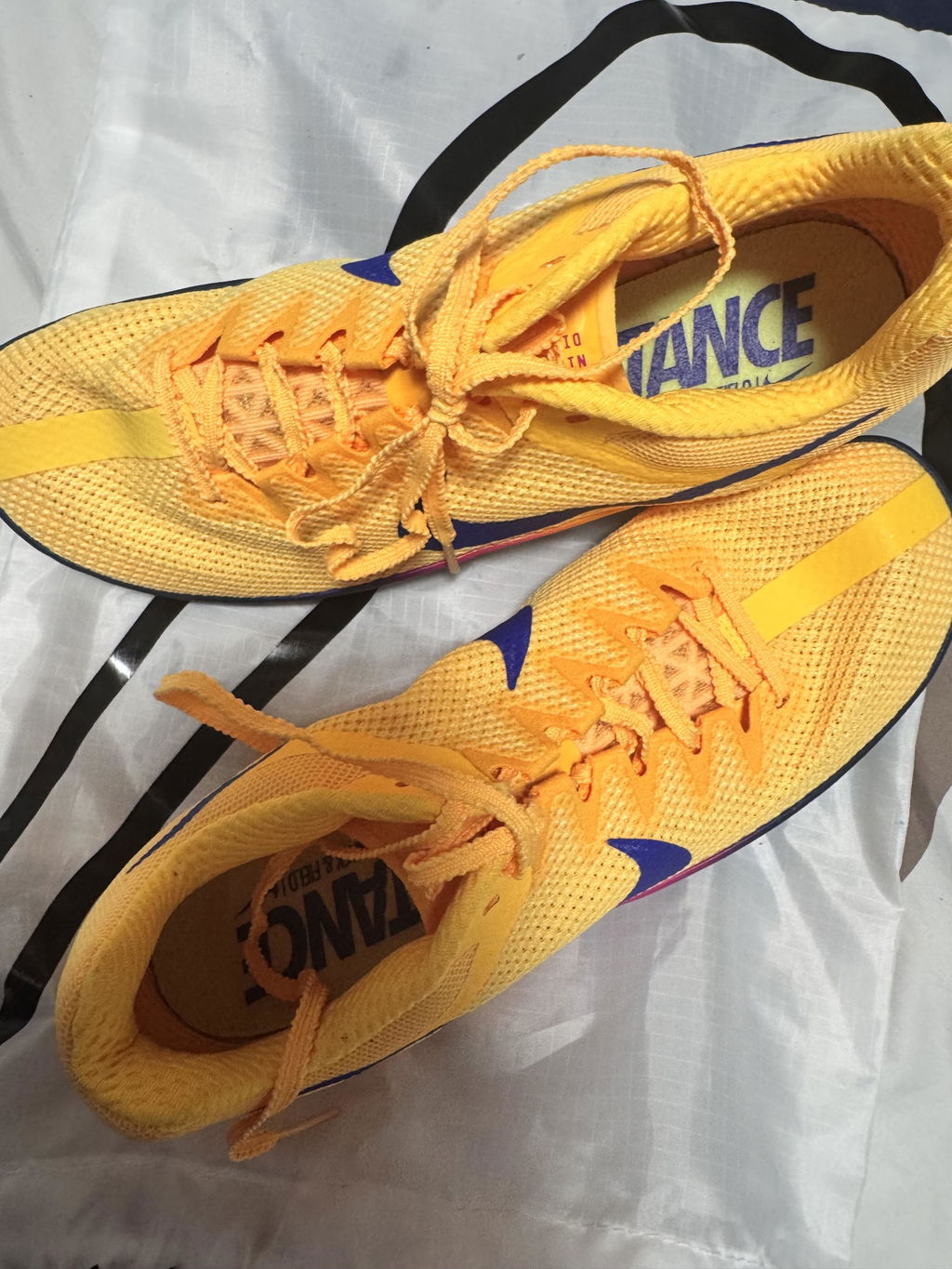 Nike Zoom Rival Distance (Yellow)