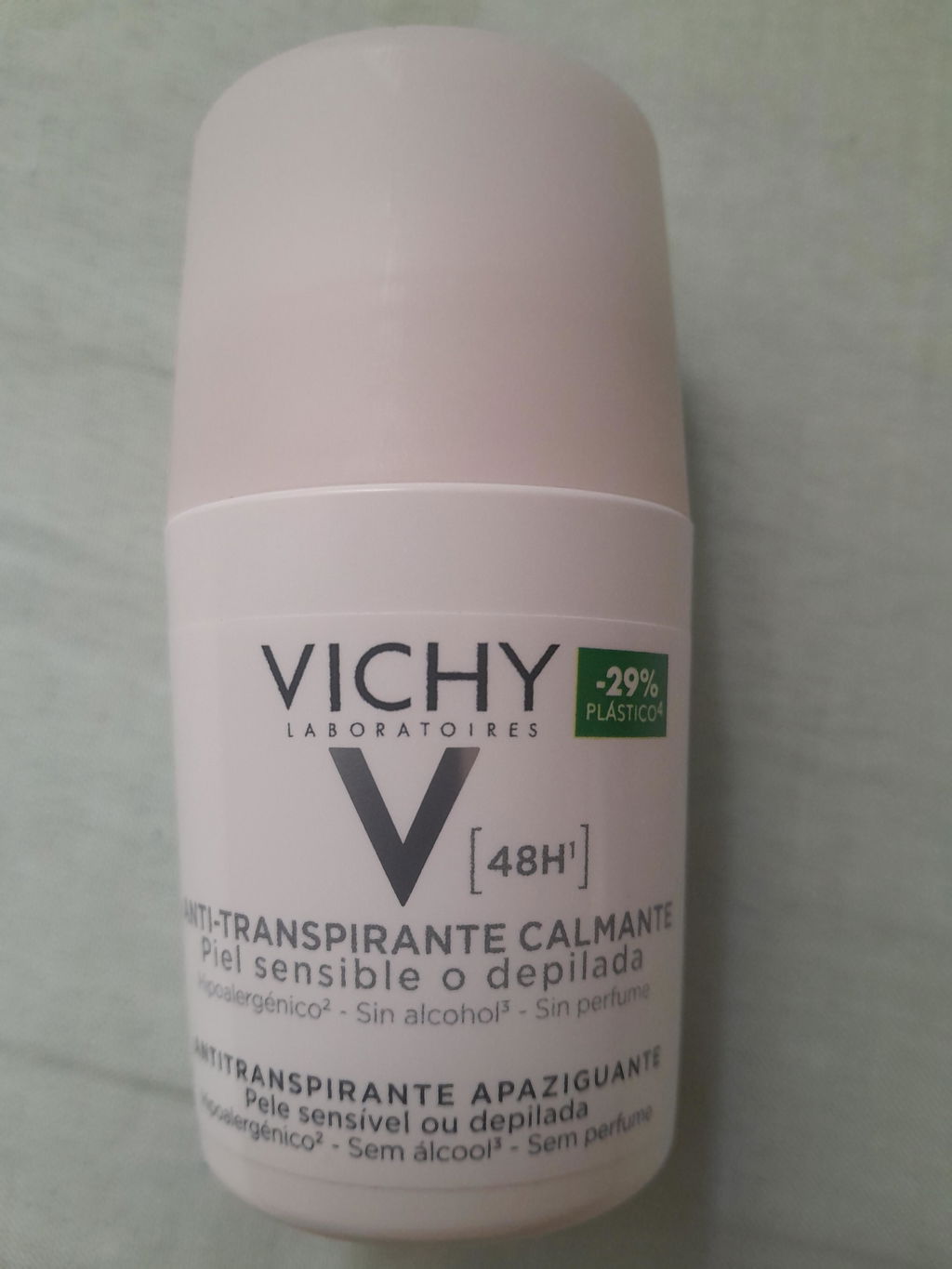 Vichy Roll on Piel sensible 48h Anti-transpirante y desodorante 50 ml