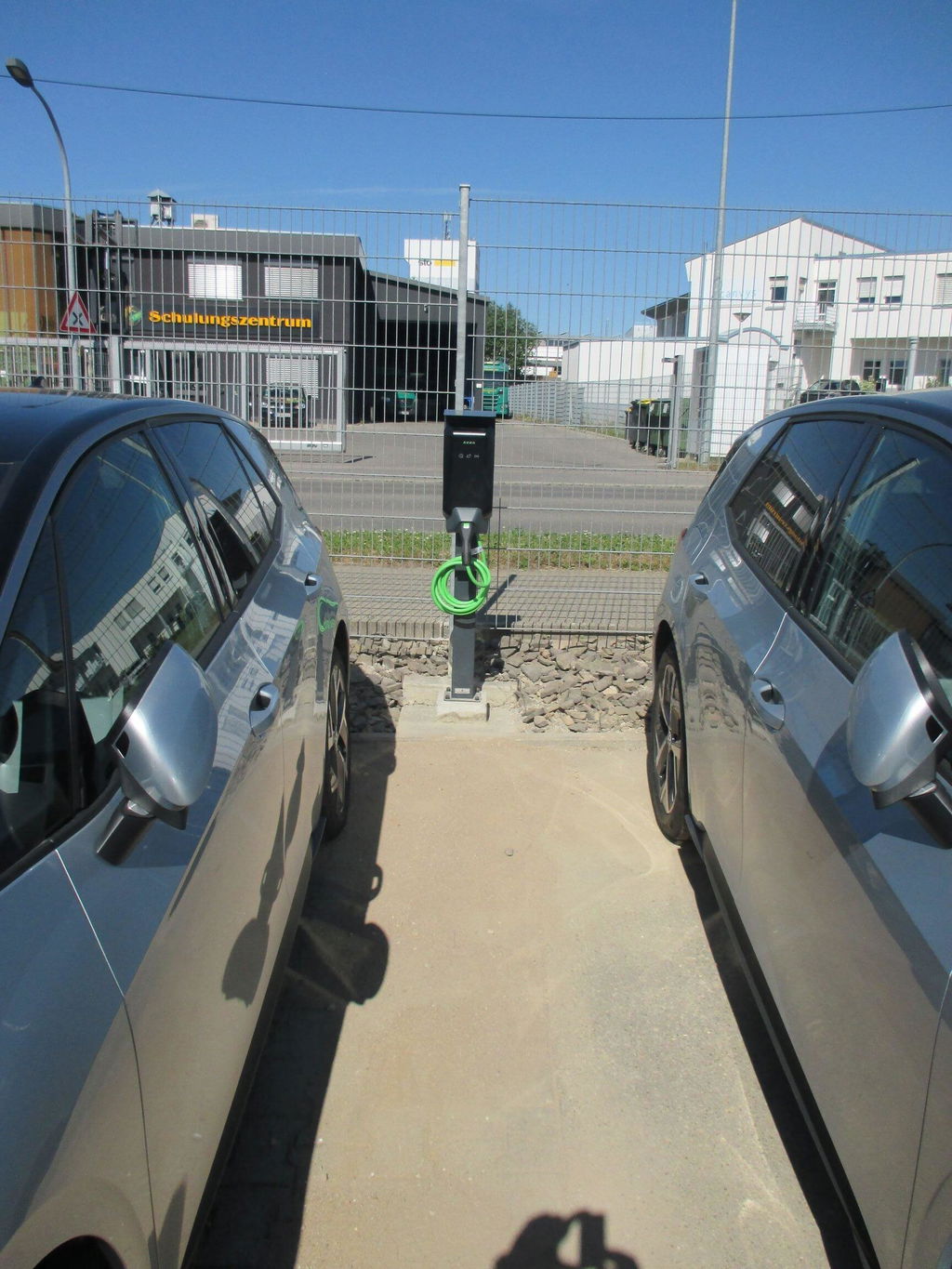 Ladesäule passend für KEBA P40 KeContact Wallbox mit Dach | Ständer | Standfuß | Stele