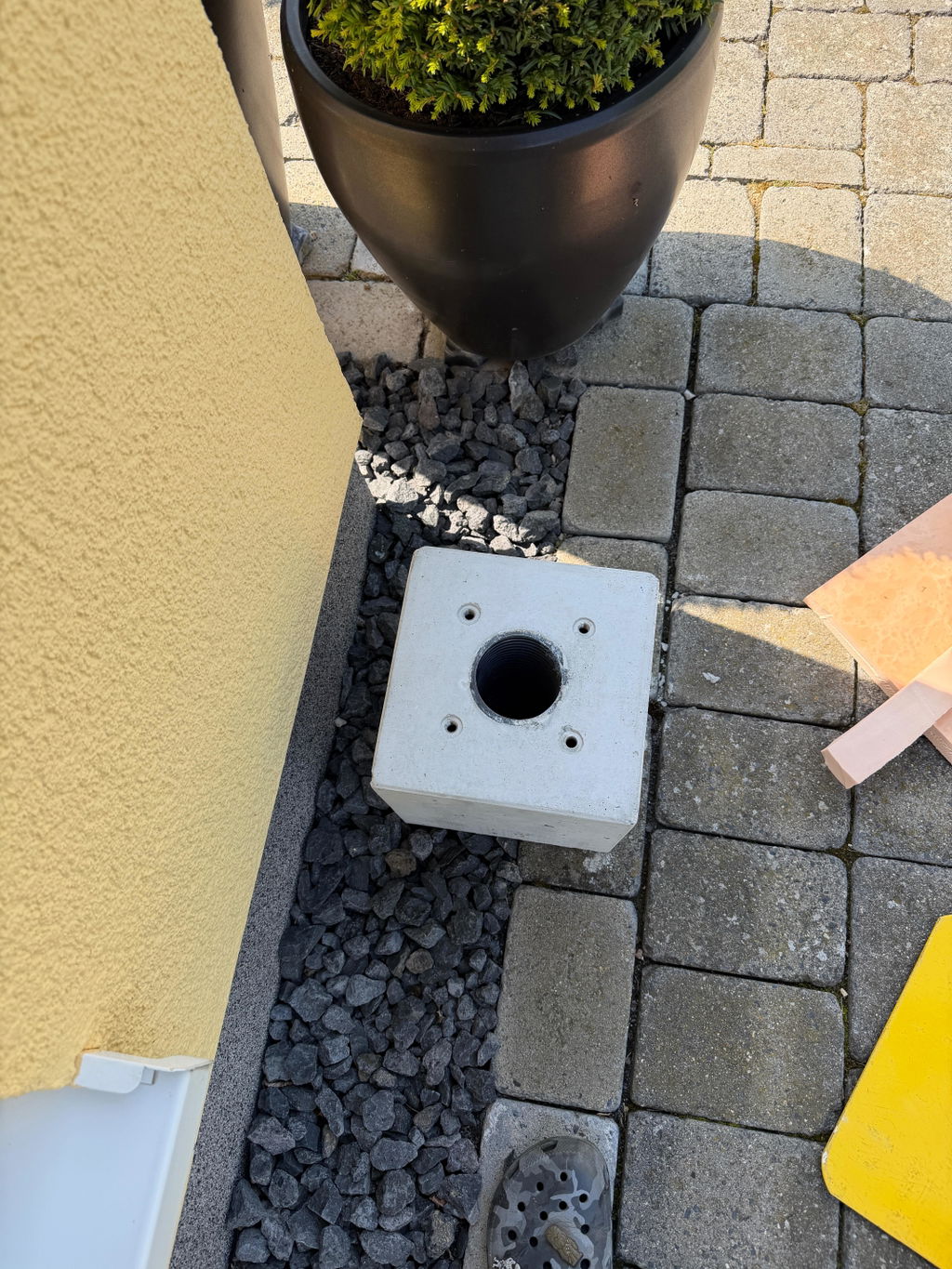 Ladesäule passend für SolarEdge One EV Ladestation / Wallbox mit Dach | Ständer | Standfuß | Stele
