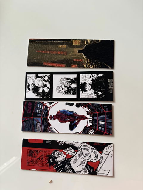 Customised Bookmarks Set of 4