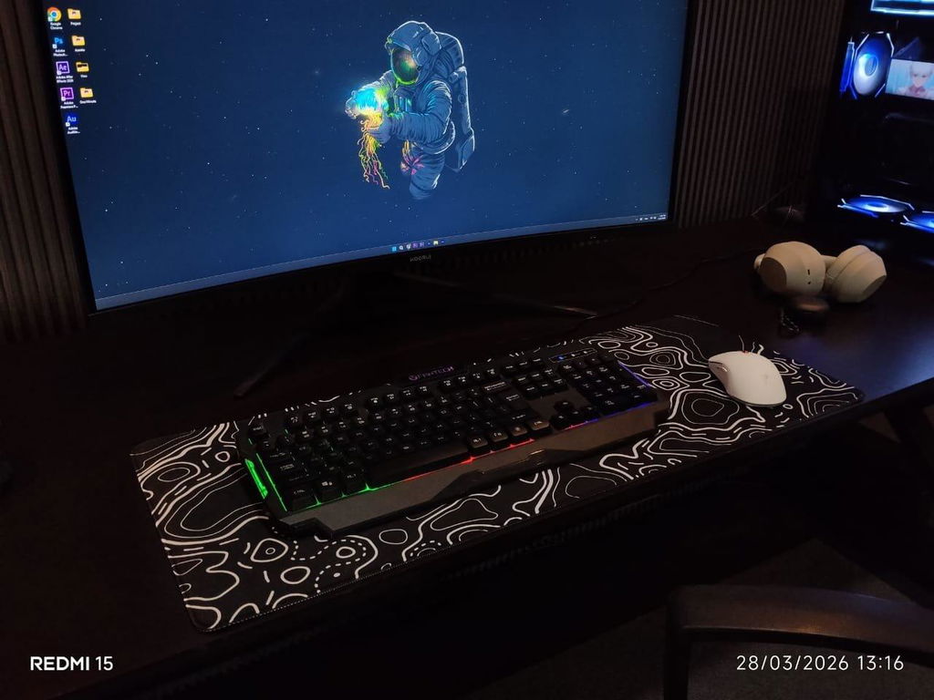 Ripple Contour Mousepad