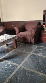 Turkish Style Sofa Covers - Zinc