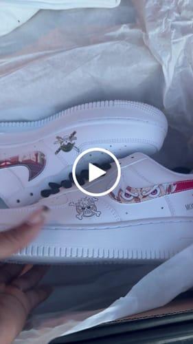 Luffy & Zoro Custom Sneakers