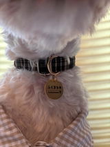 真鍮キーホルダー | QRコード付き犬用迷子札 | アプリ連携