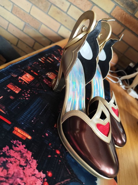 DokiDoki Game Genshin Impact Cosplay Alice Shoes Song of the Welkin Moon “ A ” Nod Krai