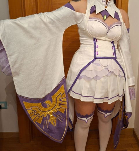 【Partially Ready For Ship】DokiDoki-SR Anime Cosplay Costume Women Purple Fantasy Dress
