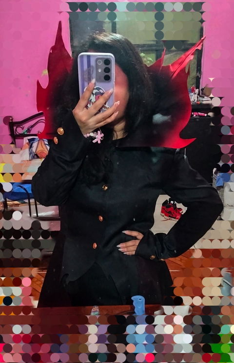 【Ready For Ship】【Size S-3XL】【Mask Included】Dokidoki-SR Anime DDD Cosplay Black Red Costume Male