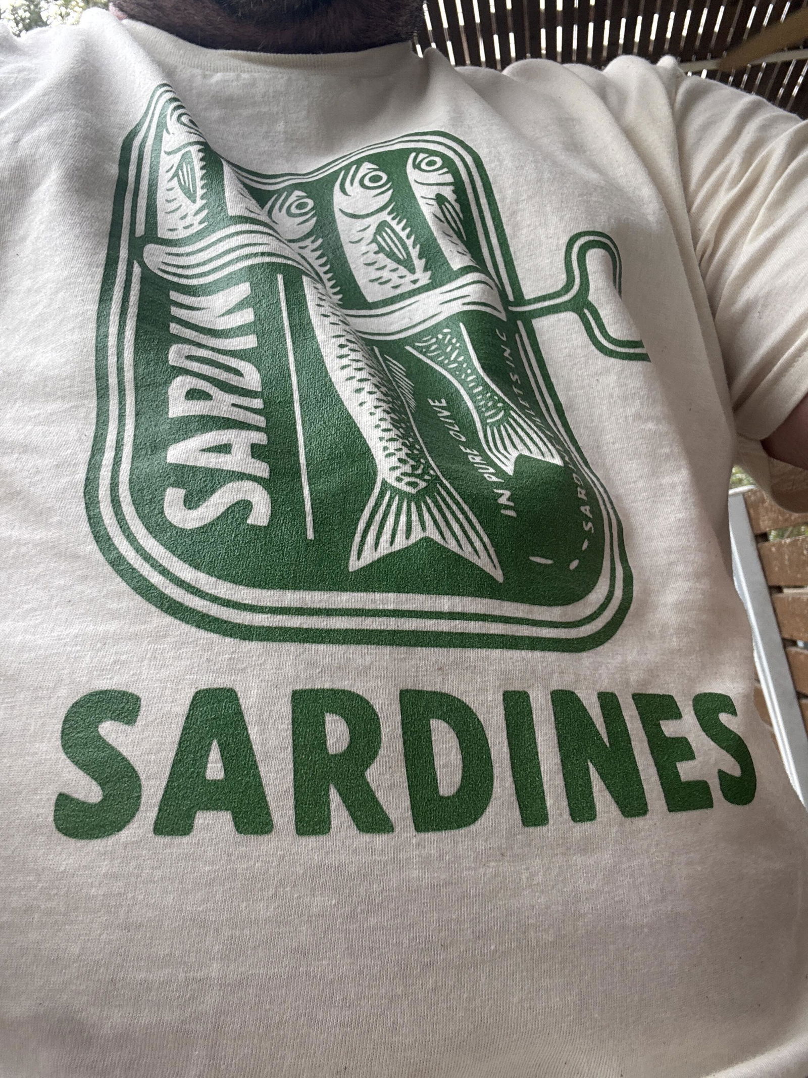 Eco-Friendly Sardines T-Shirt | Ocean & Marine Life Apparel Sale