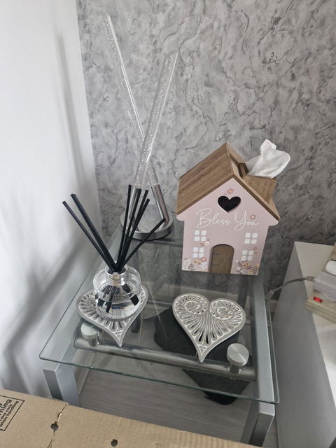 Tissue House Box Pink Bless You