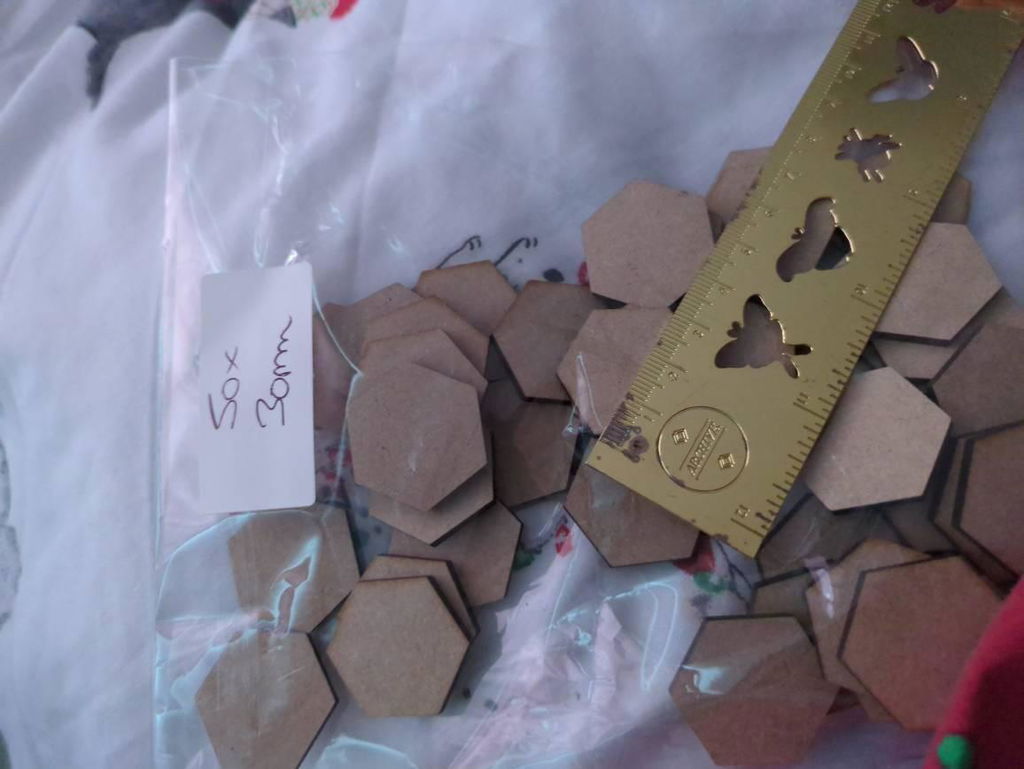 MDF Hexagon Shape