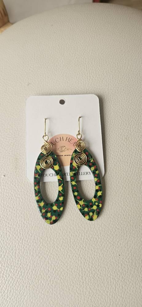 MDF Oval Pendant with 3mm hole Shape