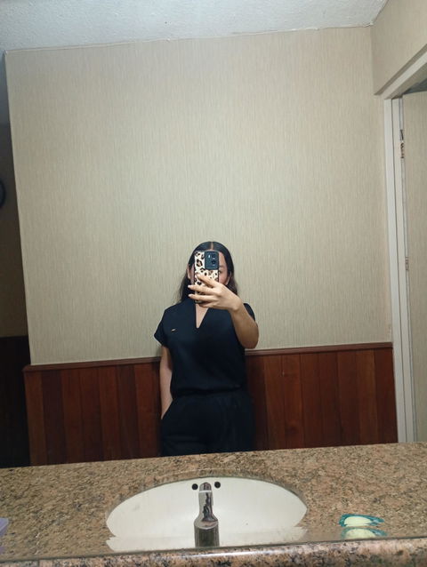 Scrub Olivia Negro