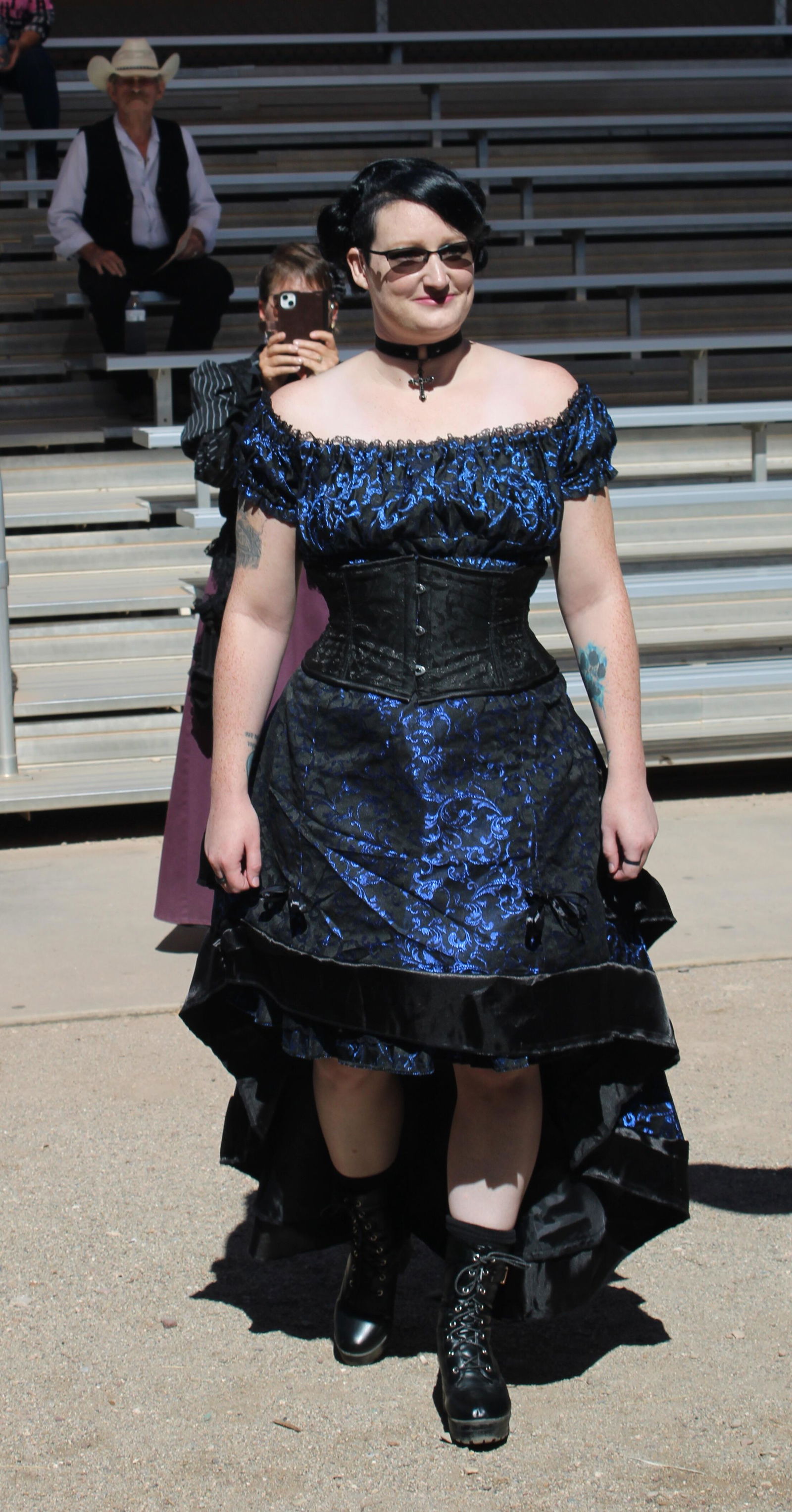 Sapphire Gothabilly Dress – DraculaClothing