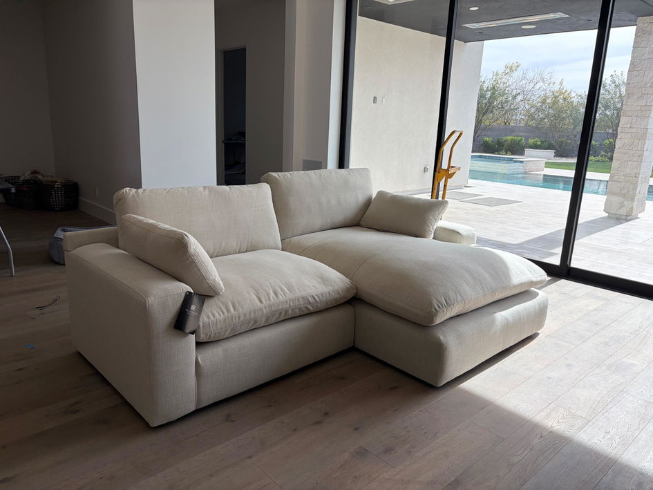Elyza Beige™ Cloud Sofa from Ashley