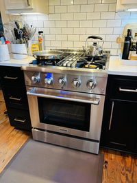 Thor Kitchen 30" Dual Fuel Range in Stainless Steel, HRD3088U