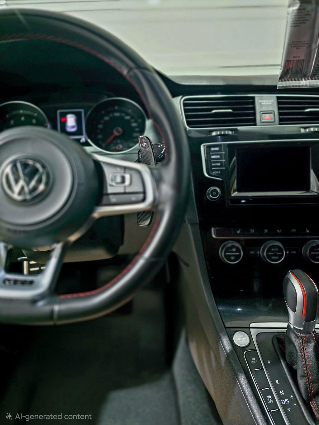 VW MK7 Carbon Fiber Replacement Paddle Shifters (SE7EN)